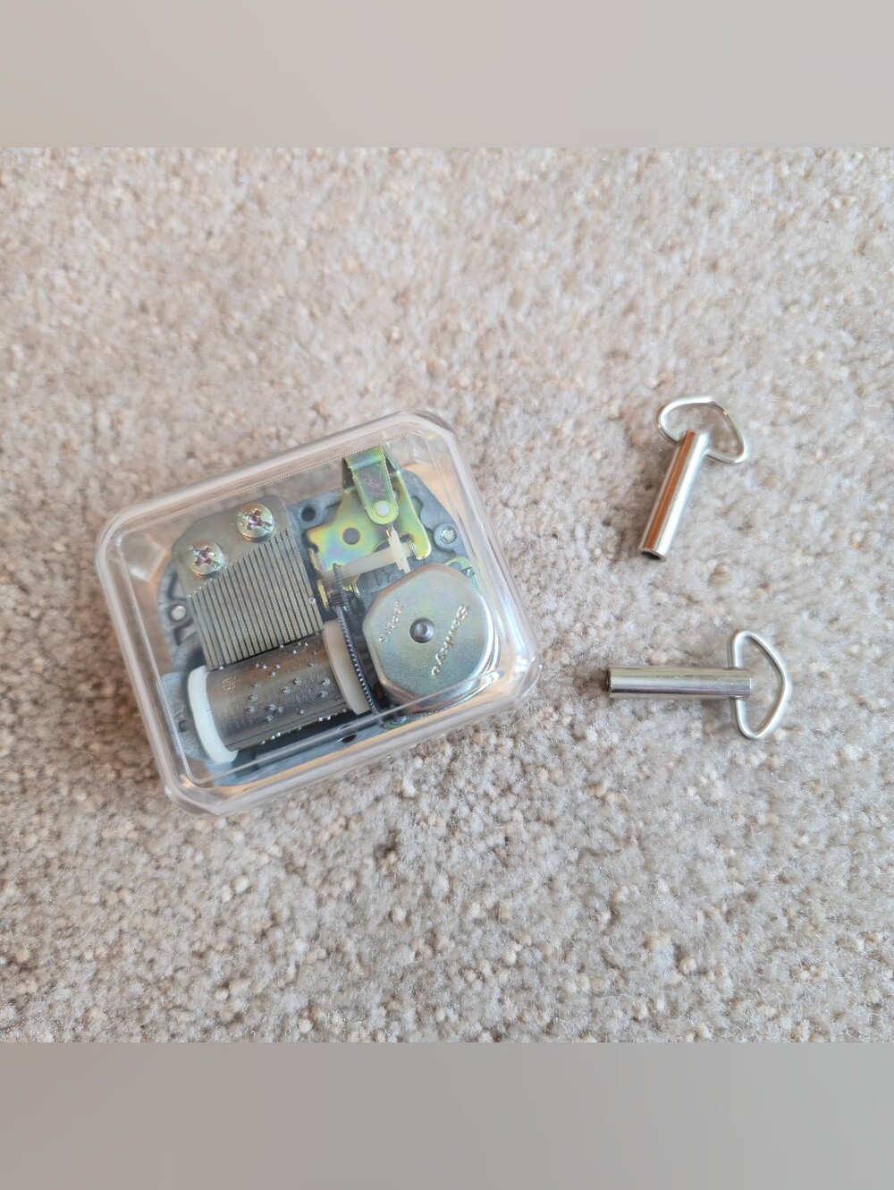 Sankyo Wind Up Music Box - Love Me Tender